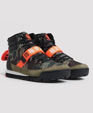 Superdry Outlander Snow Férfi Csizma Camo | GWCHZ8265